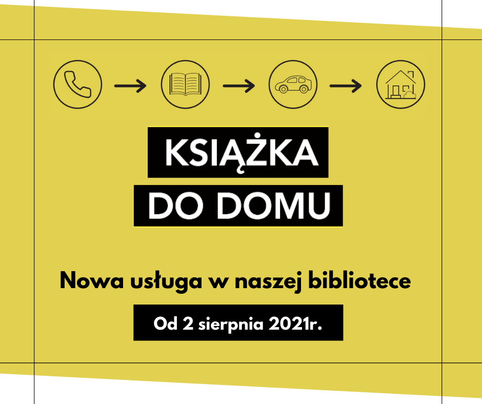 Książka do domu - bezpłatna usługa Biblioteki Gdańsk dla osób 65+