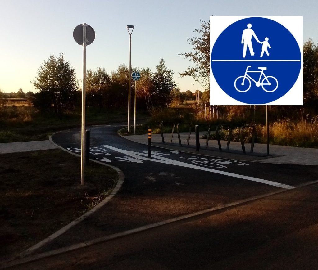 Nowa droga dla pieszych i rowerzystów w Klukowie