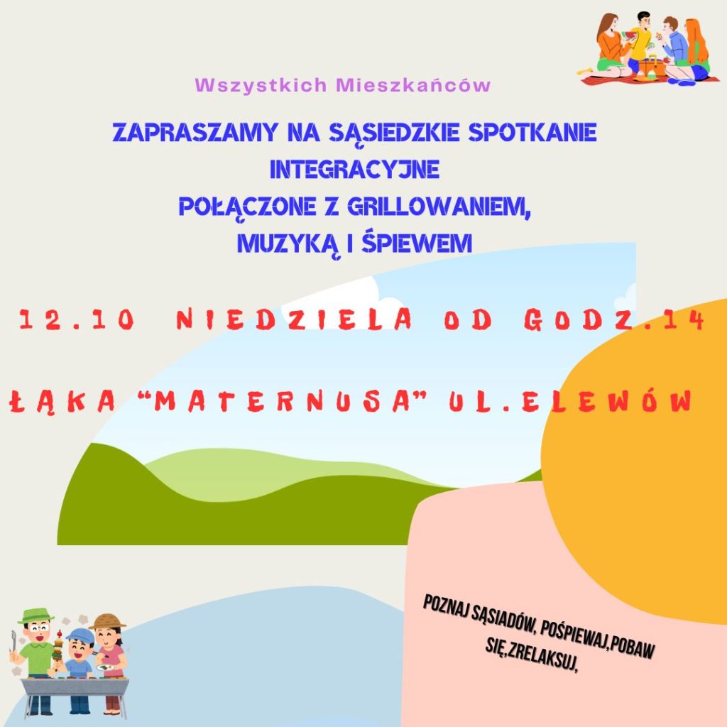 Sąsiedzkie spotkanie integracyjne 12.10.2025