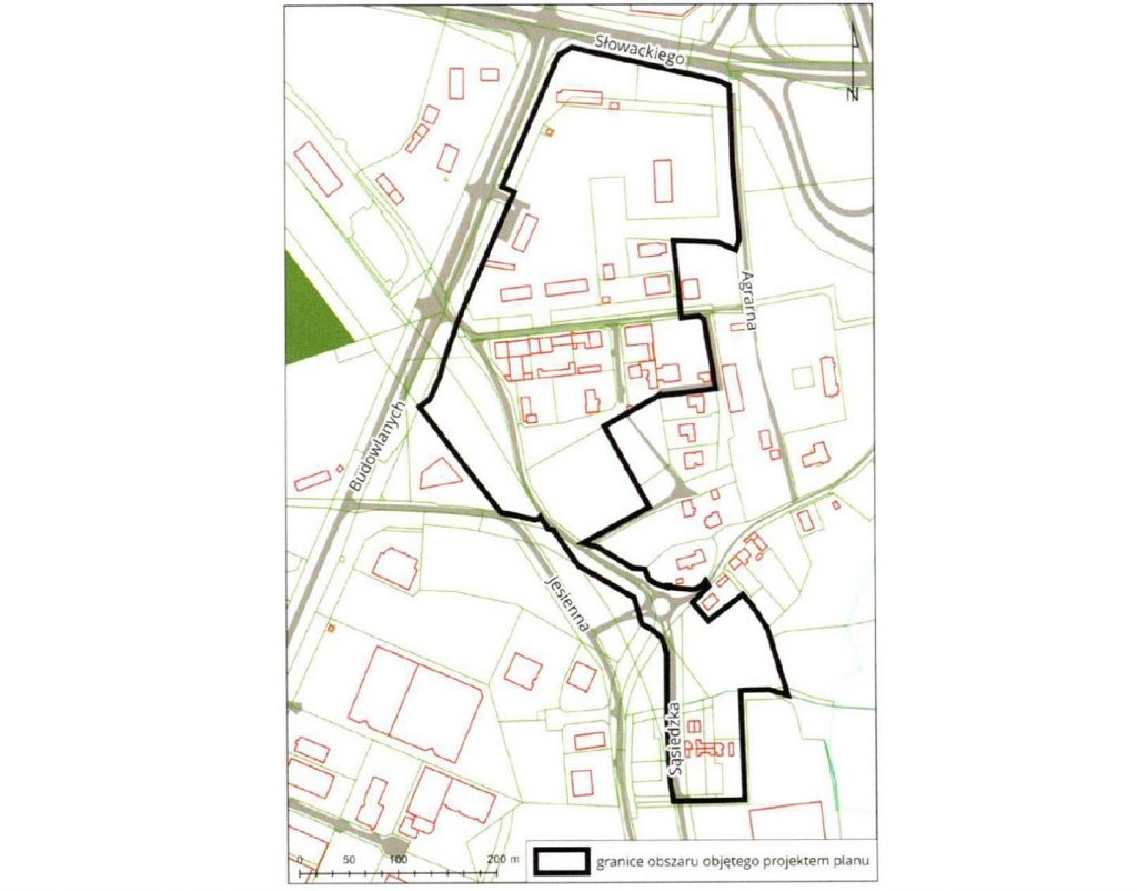 Nowy plan zagospodarowania przestrzennego dla części Matarni