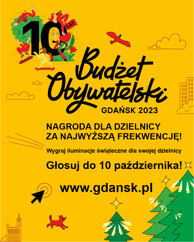 Ruszyło głosowanie Gdańskiego Budżetu Obywatelskiego 2023