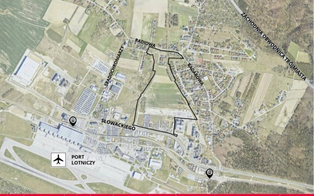 Plan Firoga rejon tzw. Doliny Krzemowej II