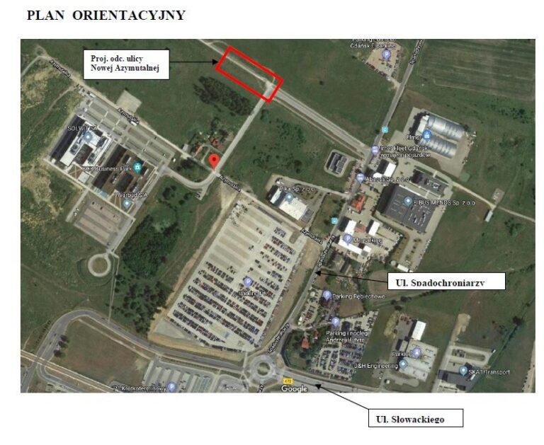 AZYMUTALNA ZAWIADOMIENIE O WPROWADZENIU ZMIANY W ORGANIZACJI RUCHU